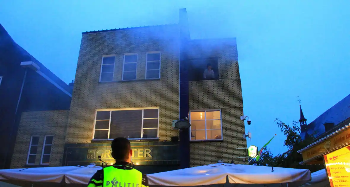 Grote brandoefening op kermis - Foto 17