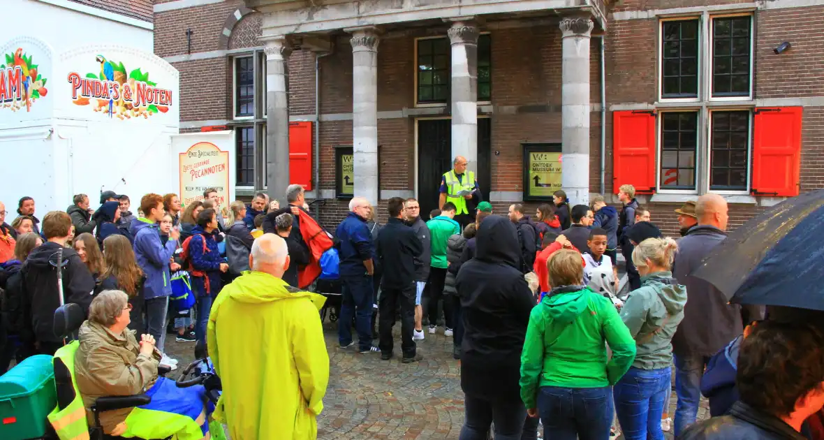 Grote brandoefening op kermis - Foto 27