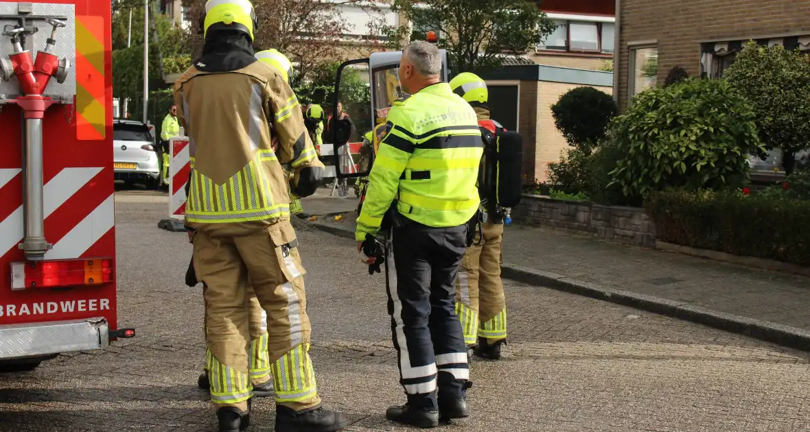 Gaslekkage door werkzaamheden aan straat - Foto 1