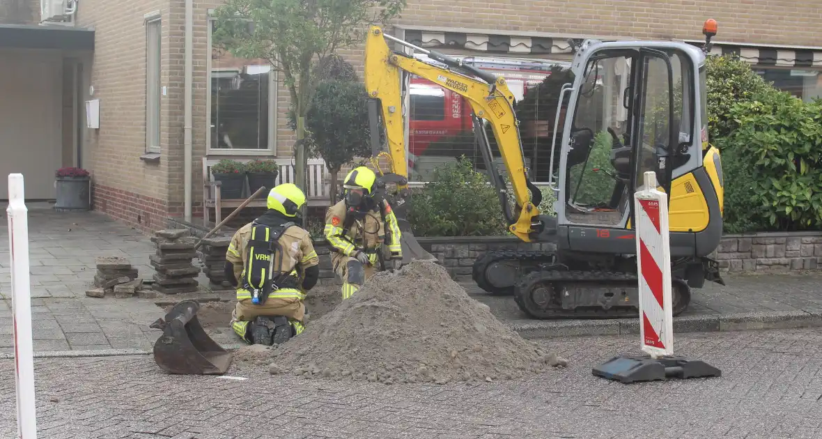Gaslekkage door werkzaamheden aan straat - Foto 4