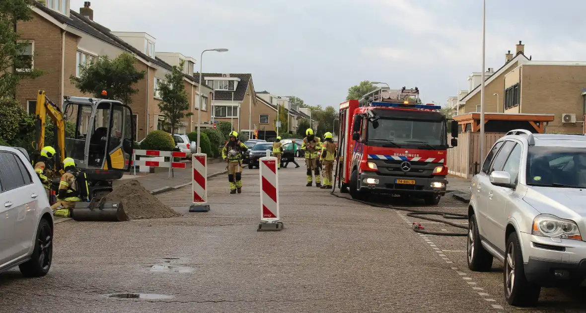 Gaslekkage door werkzaamheden aan straat - Foto 5