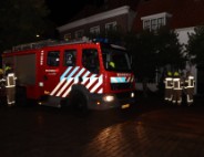Brandweer ventileert woning na gaslekkage