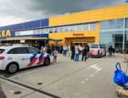 IKEA ontruimd wegens brand