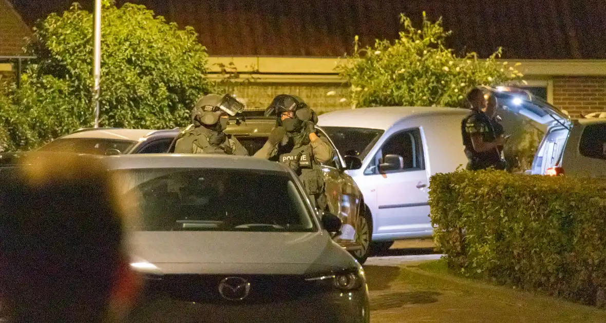 Arrestatieteam valt woning binnen na overval
