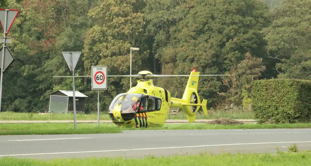 Trauma helikopter ingezet bij medische noodsituatie in woning - Foto 4