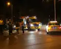 Fietser gewond bij aanrijding met taxi