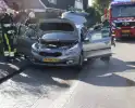 Brandweer voert nacontrole uit bij autobrand