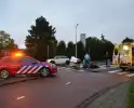 Scooter bestuurder gewond bij aanrijding
