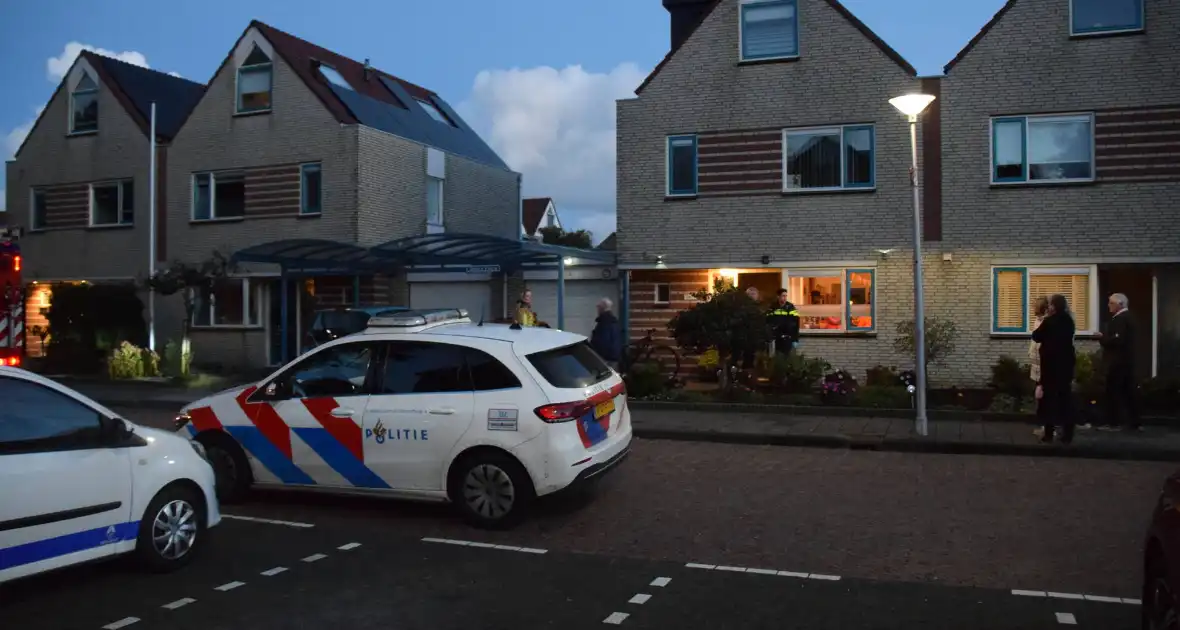 Gasfles ontploft in woning