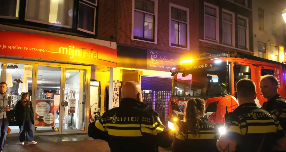 Gasstel in woning zorgt voor inzet brandweer