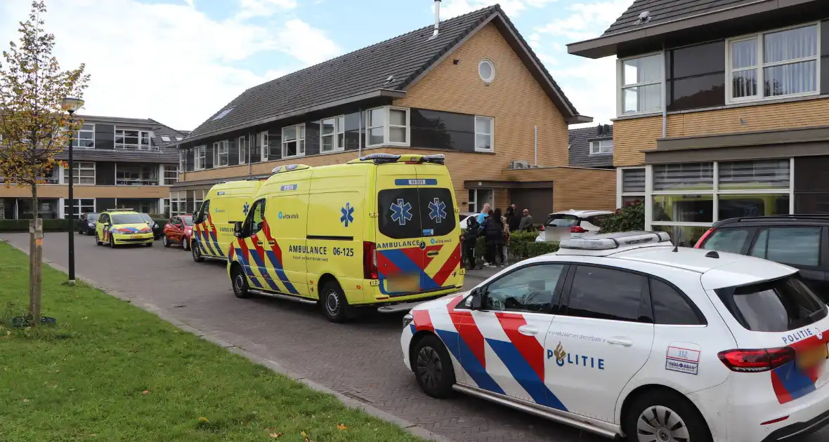 Traumateam ingezet voor medische noodsituatie in woning