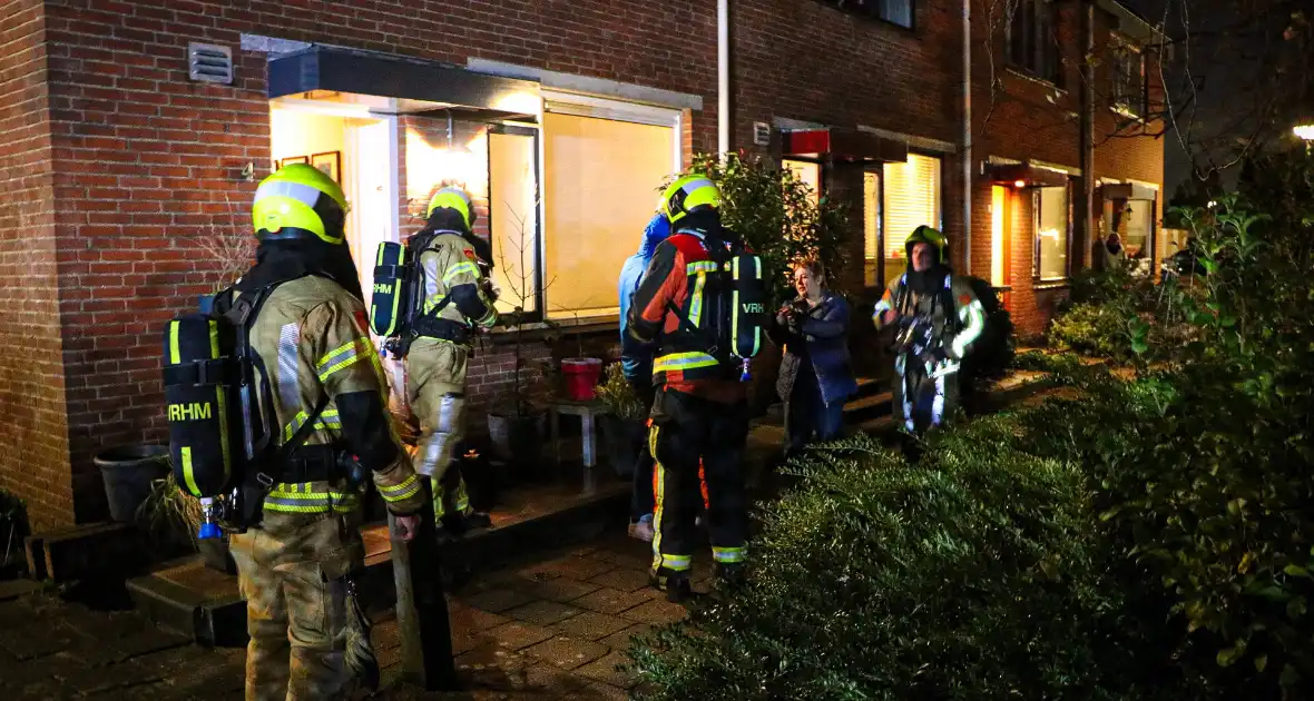 Onderzoek naar gaslekkage in woning