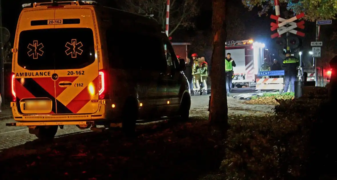 Fietser ernstig gewond bij botsing met trein