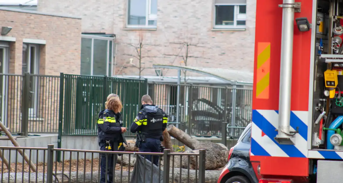 Man met verward gedrag stormt basisschool binnen - Foto 1