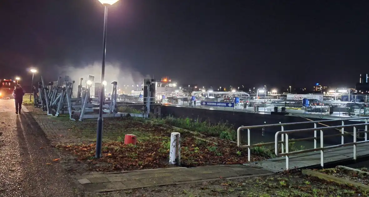 Brand aan boord van tanker