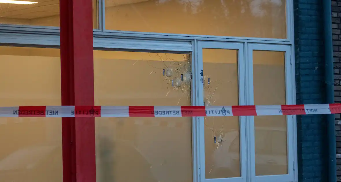 Kogelgaten aangetroffen in bedrijfspand