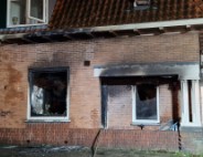 Flinke schade na hevige woningbrand
