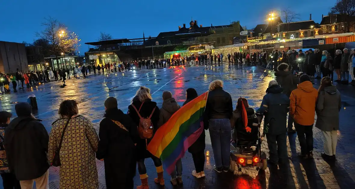 Protestactie na winst PVV - Foto 4
