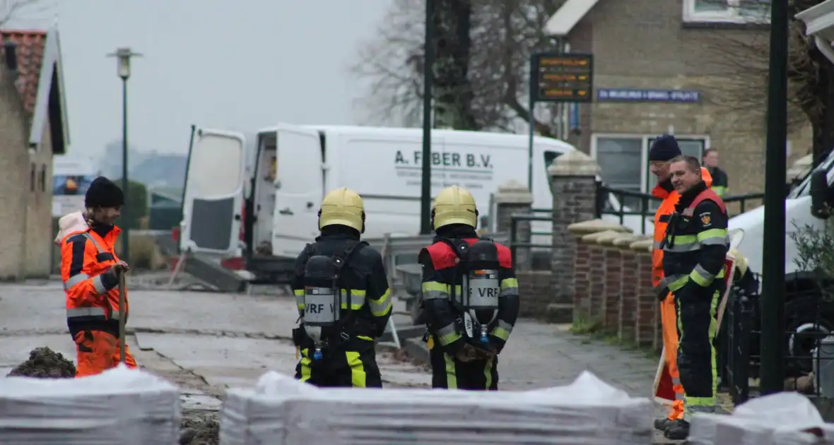 Gaslekkage door wegwerkzaamheden - Foto 3