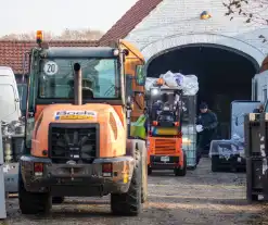 Politie verwijdert laatste drugsafval uit drugslab