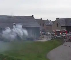 Felle brand in sauna van vakantiewoning