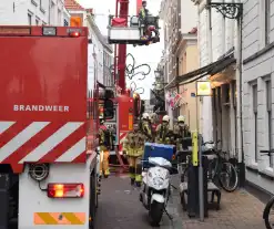 Brand in restaurant geblust