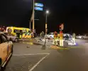 Inzittende bekneld bij verkeersongeval