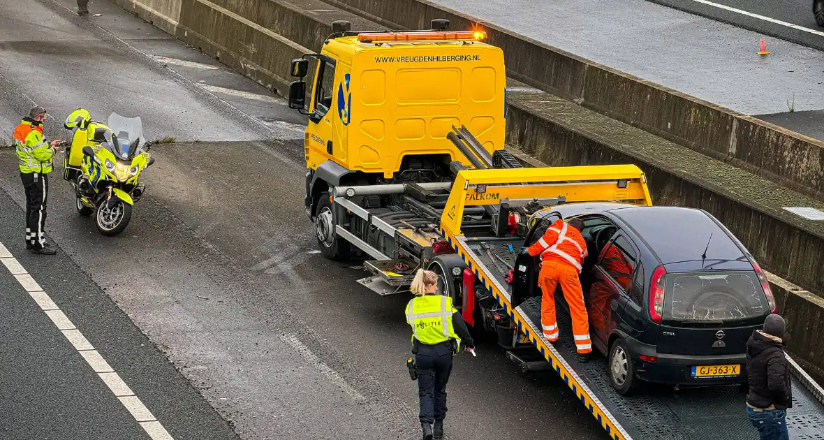 Eenzijdig ongeval op de snelweg - Foto 3