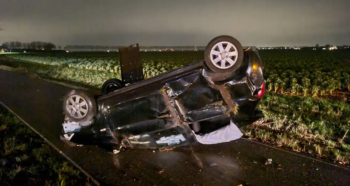 Bestuurder gevlucht na eenzijdig ongeval - Foto 1