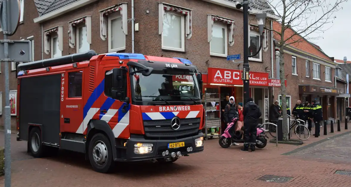 Brand in meterkast snel geblust