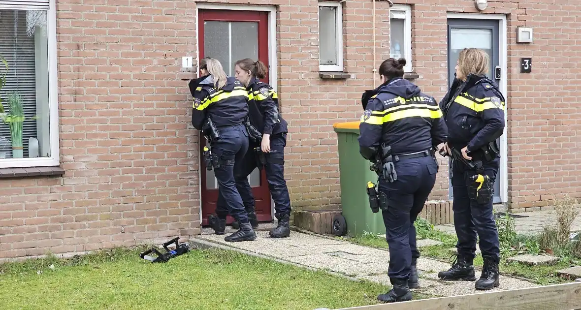 Hennepplantage aangetroffen in woning