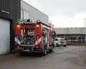 Brandweer verricht metingen in pand