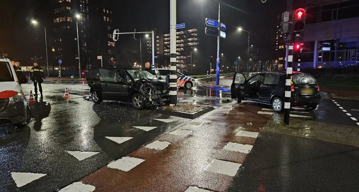 Voetganger aangereden tijdens afhandeling eerder ongeval