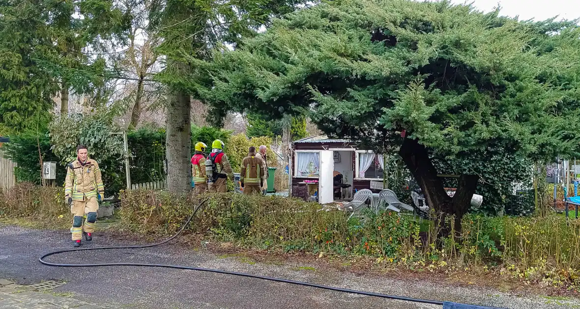 Brand in tuinhuis op volkstuincomplex - Foto 3