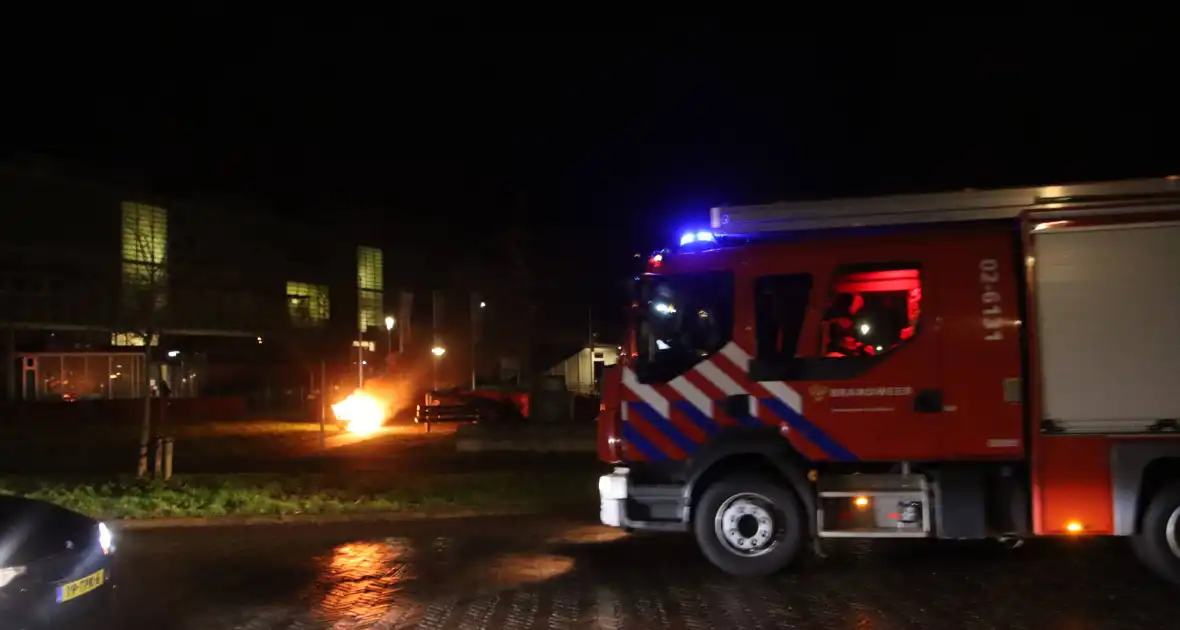 Opnieuw bank in brand - Foto 1