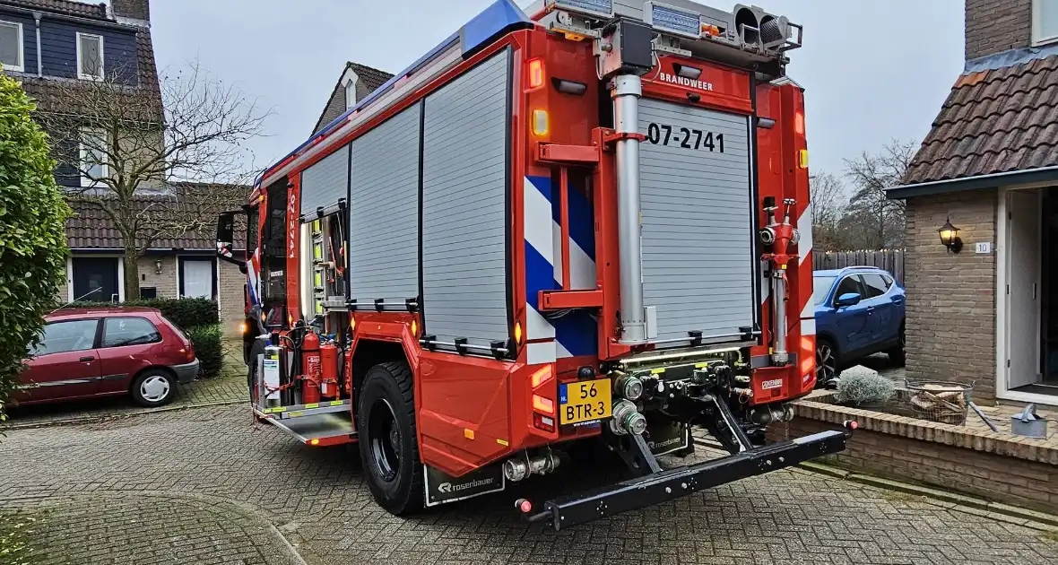 Woning vol rook door brand in pelletkachel