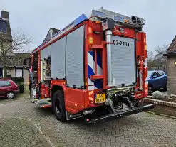 Woning vol rook door brand in pelletkachel