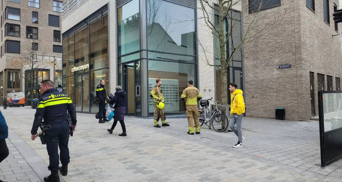 Brand in appartementencomplex snel onder controle