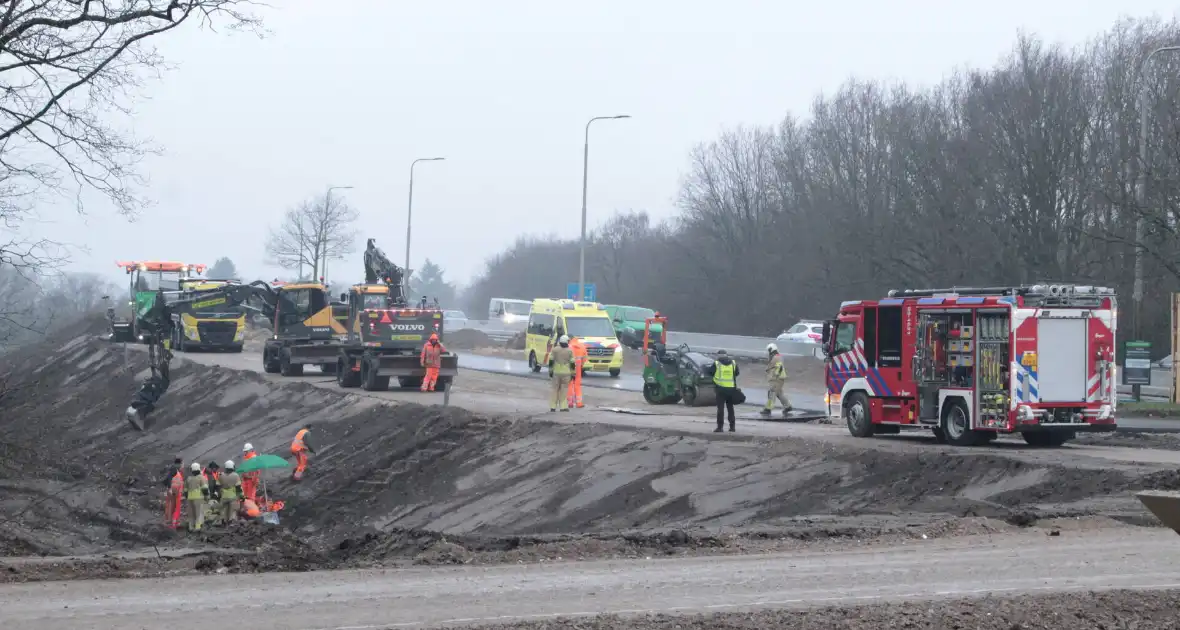 Persoon gevallen bij wegwerkzaamheden - Foto 12