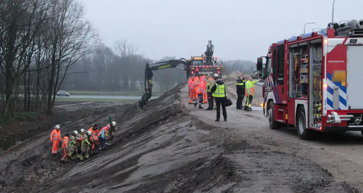 Persoon gevallen bij wegwerkzaamheden - Foto 4