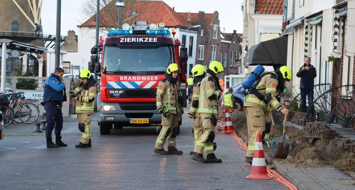 Gasleiding geraakt tijdens aanleg glasvezelkabels - Foto 2