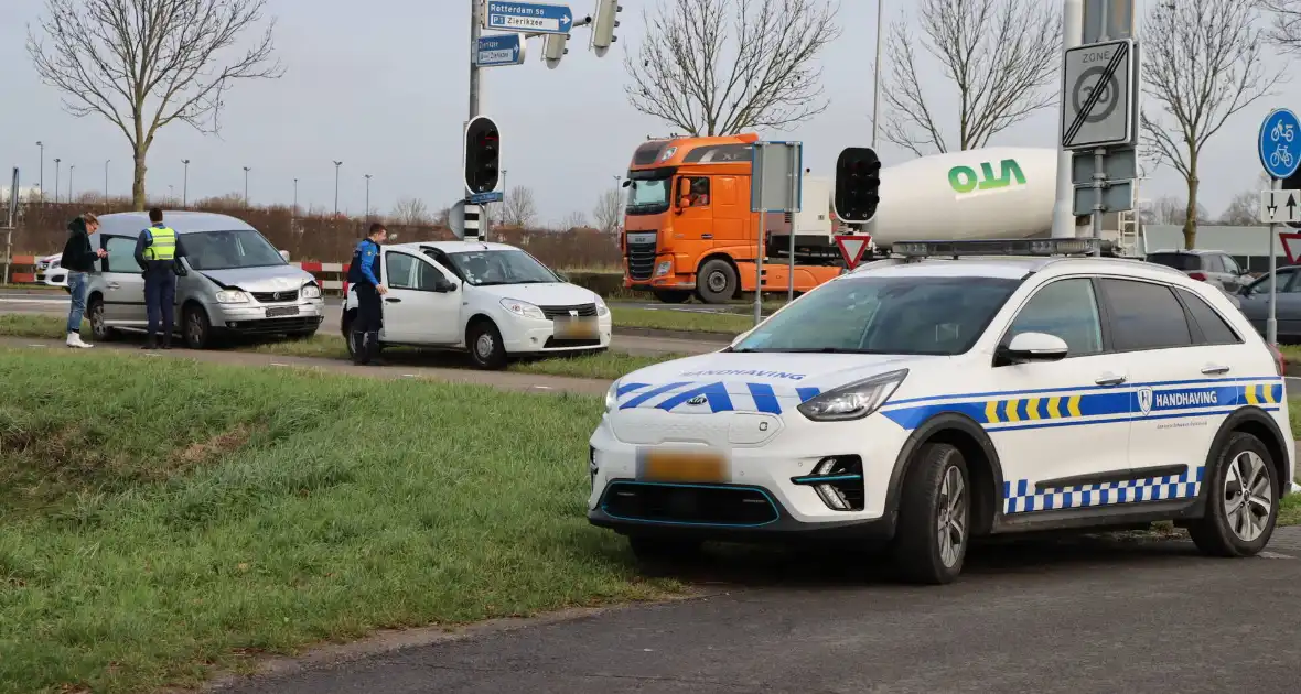 Blikschade na kop-staartbotsing