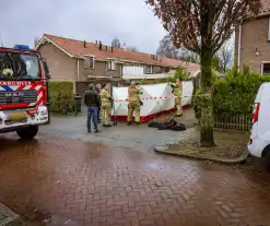 Overleden persoon gevonden in brandgang