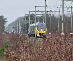 Treinverkeer gestremd door aanrijding met persoon