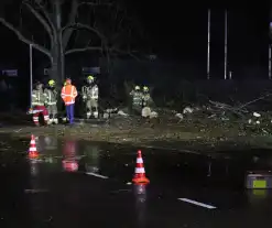 Meerdere bomen omver door storm