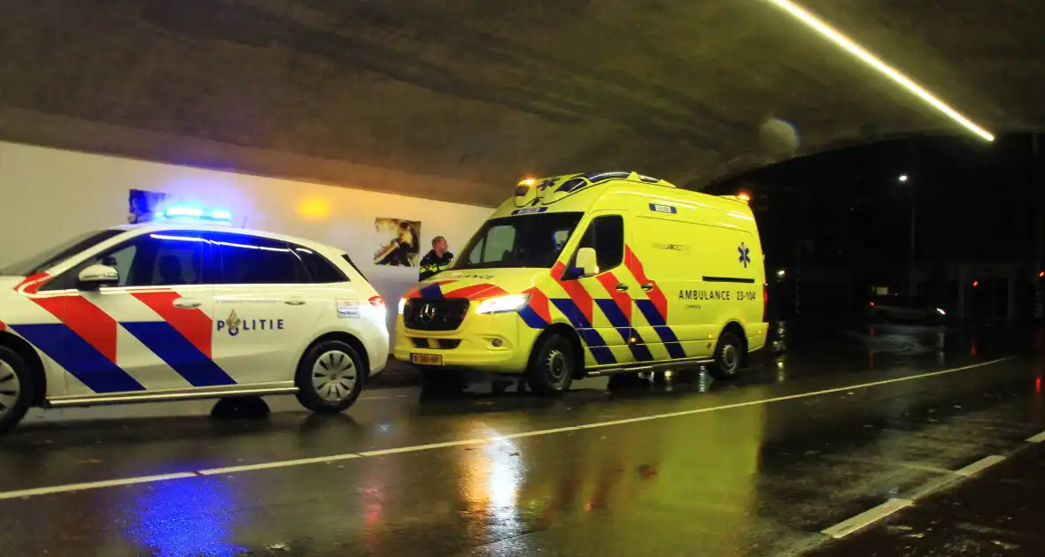 Fietser gewond na val door gladheid