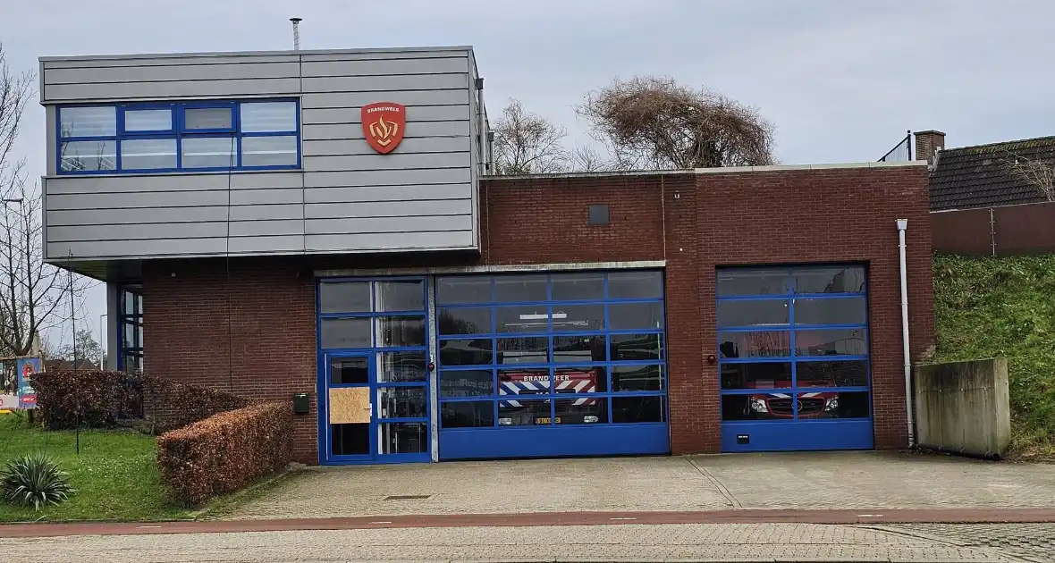 Redgereedschap meegenomen bij inbraak in brandweerkazerne