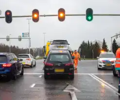 Dronken bestuurder veroorzaakt kop-staartbotsing