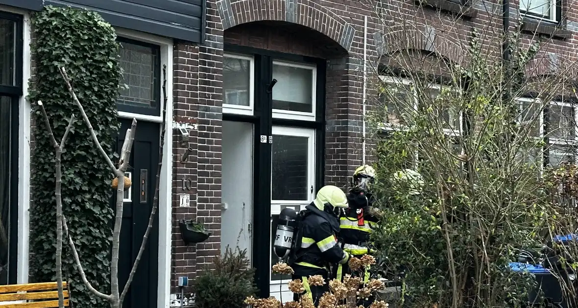 Magnetron vat vlam in woning - Foto 1