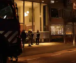 Brand in keuken van appartementencomplex